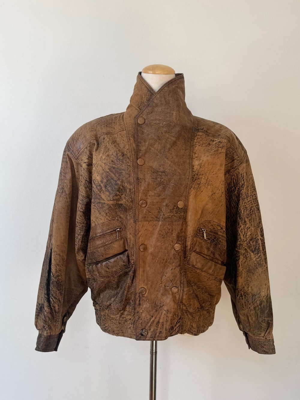 Vintage Italian leather jacket